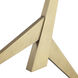 Down the Wrong Path 2 Light 47 inch Brass Kisser Linear Pendant Ceiling Light