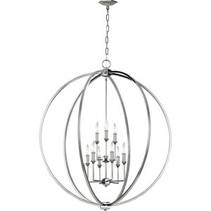 Sean Lavin Corinne 9 Light 36 inch Polished Nickel Pendant Ceiling Light
