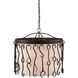 Marginalia 4 Light 28.5 inch Old Iron Chandelier Ceiling Light