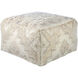 Freyja 14 inch Off-White Pouf