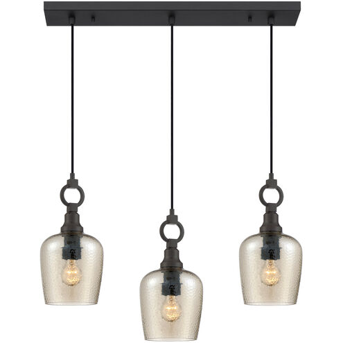 Kendrick 3 Light 29 inch Western Bronze Island Chandelier Ceiling Light