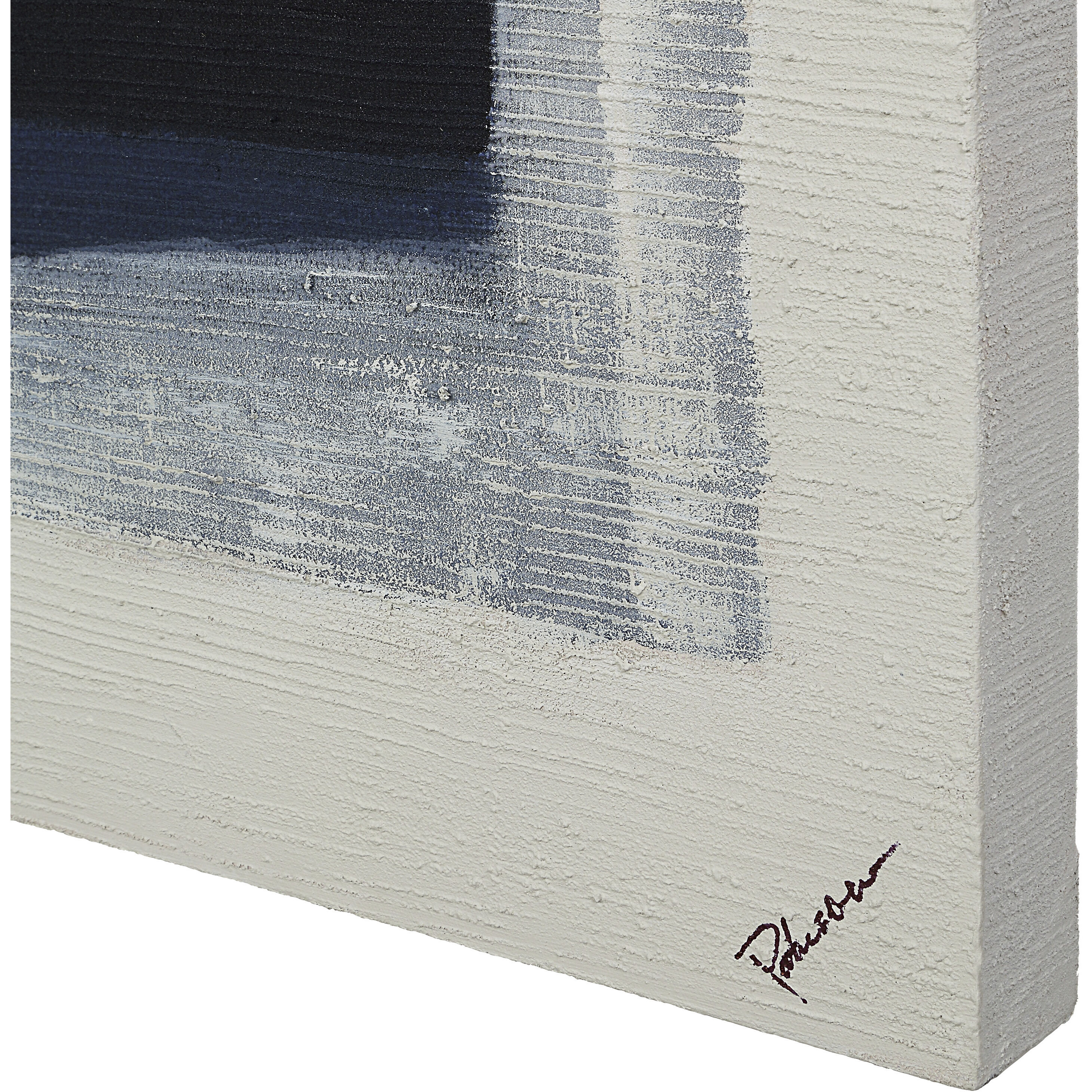 Ibiza Blue/Beige Canvas Art