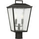 Drew & Jonathan Kennewick 2 Light 9.00 inch Post Light & Accessory