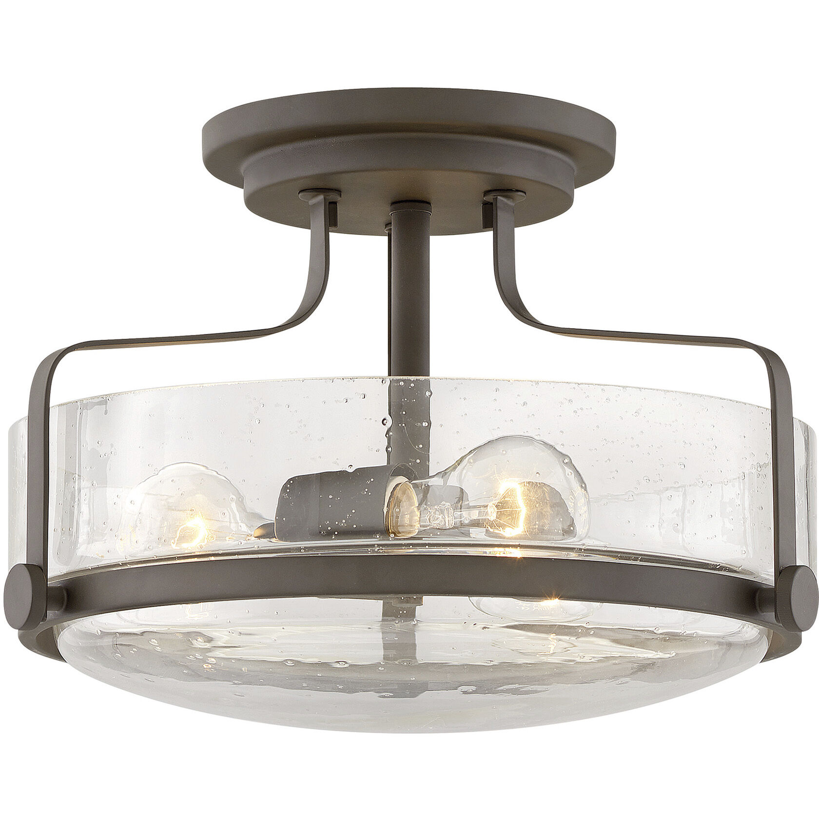 Harper 3 Light 14.50 inch Semi-Flush Mount