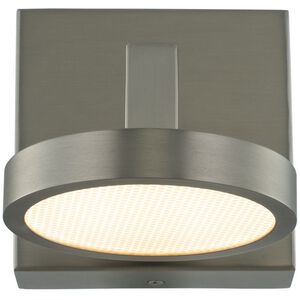 Eaton LED 7 inch Satin Nickel Vanity Light Wall Light