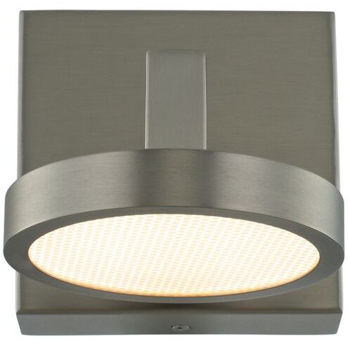 Eaton LED 7 inch Satin Nickel Bath Vanity Wall Light