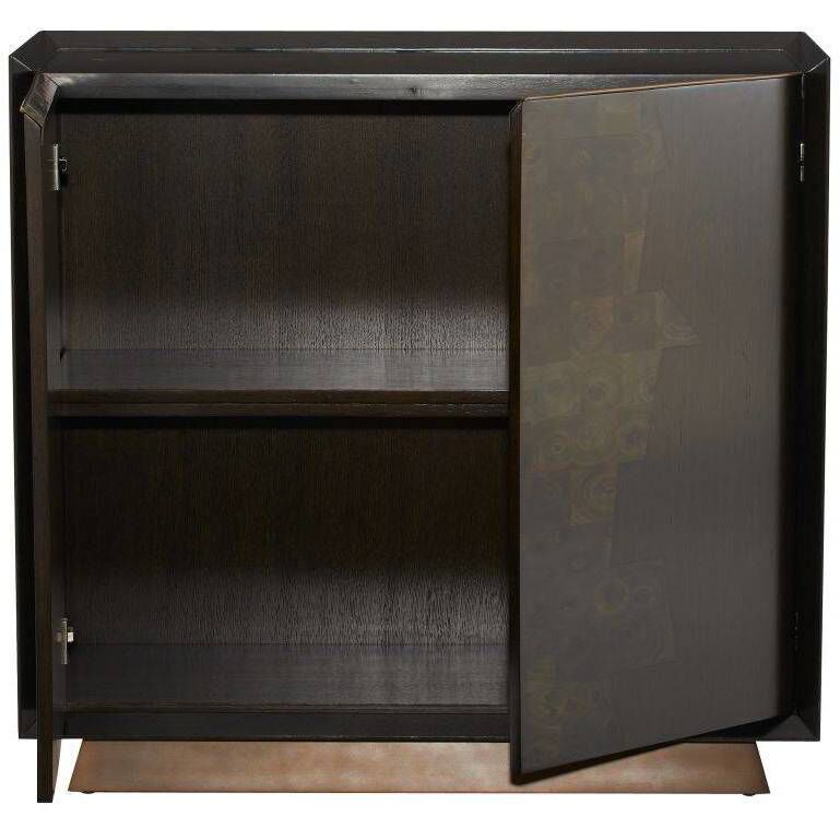 Hudson Sable and Antique Brass Cabinet