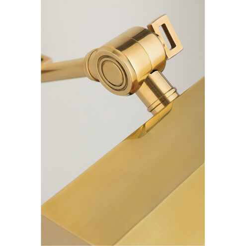 Woodbury 160 watt 30 inch Aged Brass Picture Light Wall Light