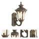Oxford 1 Light 14.5 inch Hand Applied Imperial Bronze Small Outdoor Wall Lantern