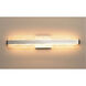 Ripple LED 4.75 inch Polished Chrome Bath Vanity Light Wall Light
