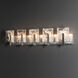 Arc 5 Light 37 inch Sterling Bath Sconce Wall Light