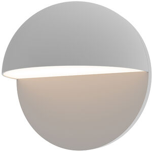 Mezza Cupola LED 8 inch Textured Gray Sconce Wall Light