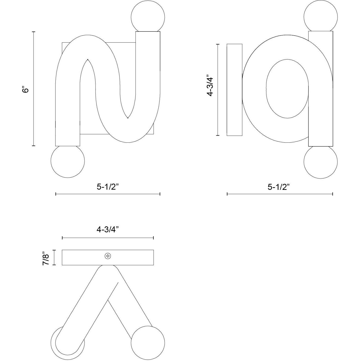 Alora Mood Sadie Wall/Vanity Light Wall Light in Matte Black