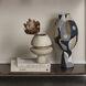 Foundation 9.5 X 8 inch Decorative Vase in Off White Ceramic
