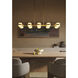 Selene 48 inch Brushed Gold Linear Pendant Ceiling Light