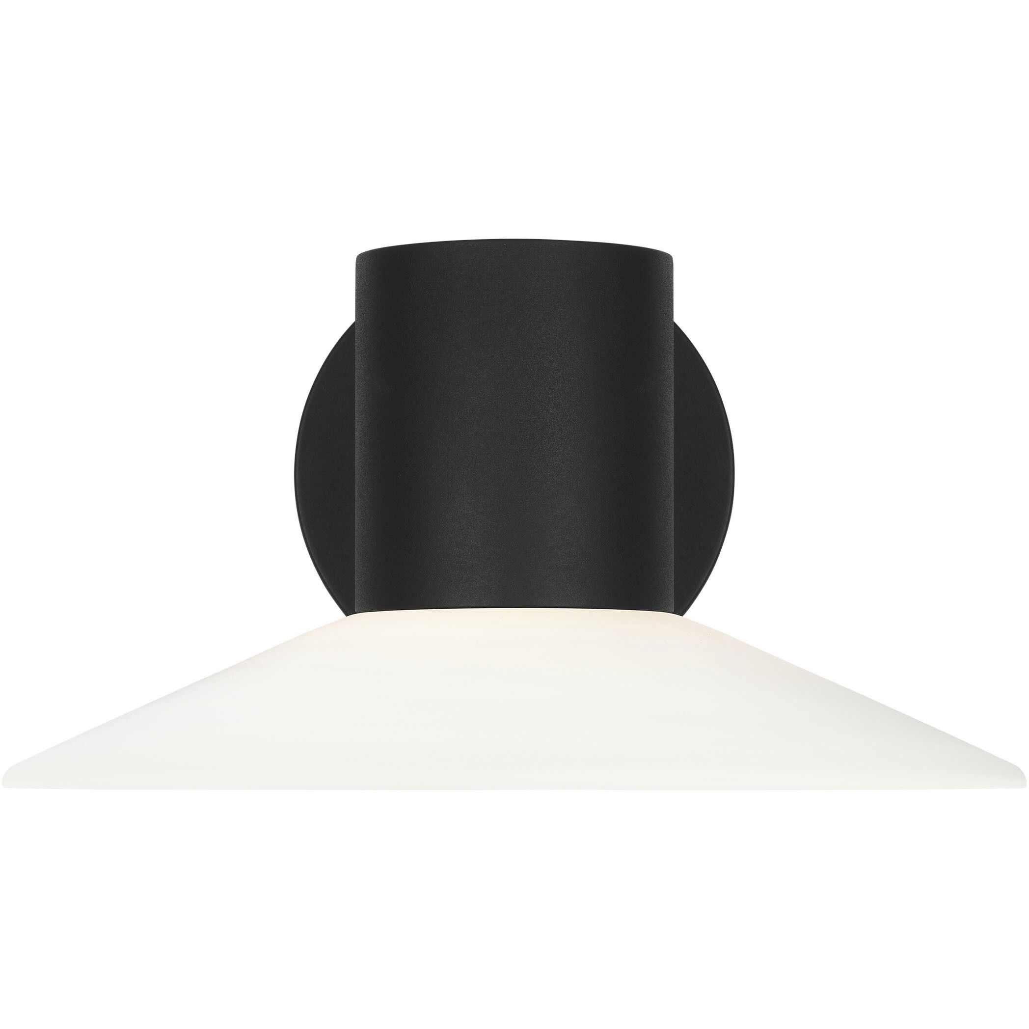 Barbara Barry Focal LED 7 inch Textured Black Outdoor Sconce