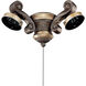 Universal 3 Light Golden Bronze Universal Fan Fitter