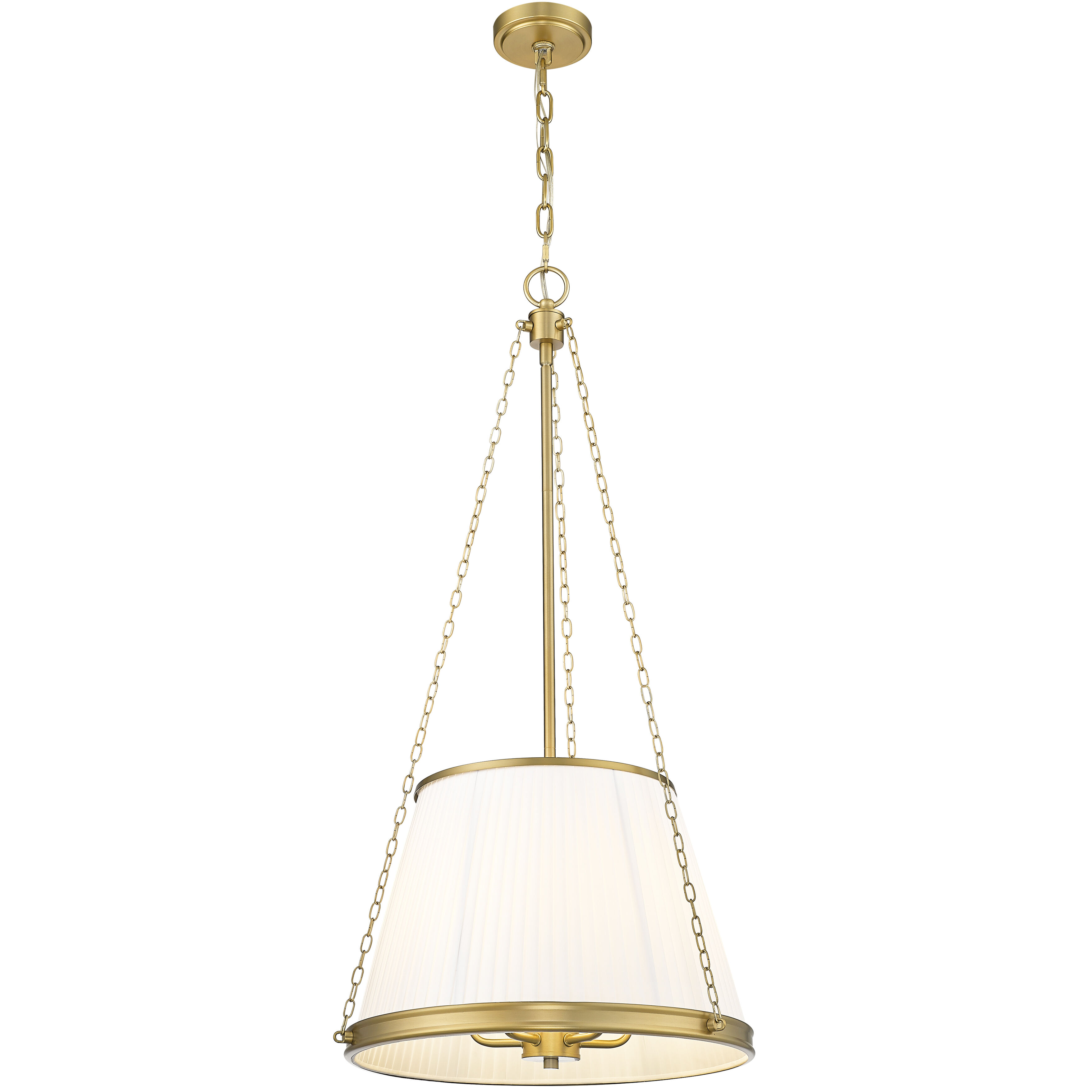 Madeline 5 Light 18 inch Modern Gold Pendant Ceiling Light