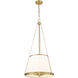 Madeline 5 Light 18 inch Modern Gold Pendant Ceiling Light