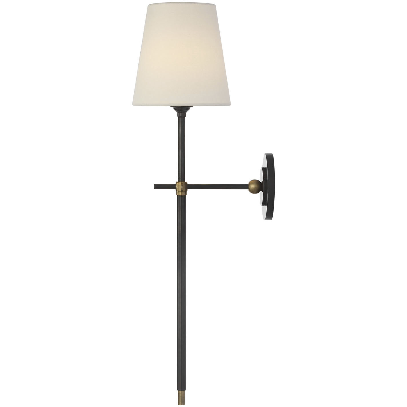 Thomas O'Brien Bryant Cordless Tail Sconce Wall Light