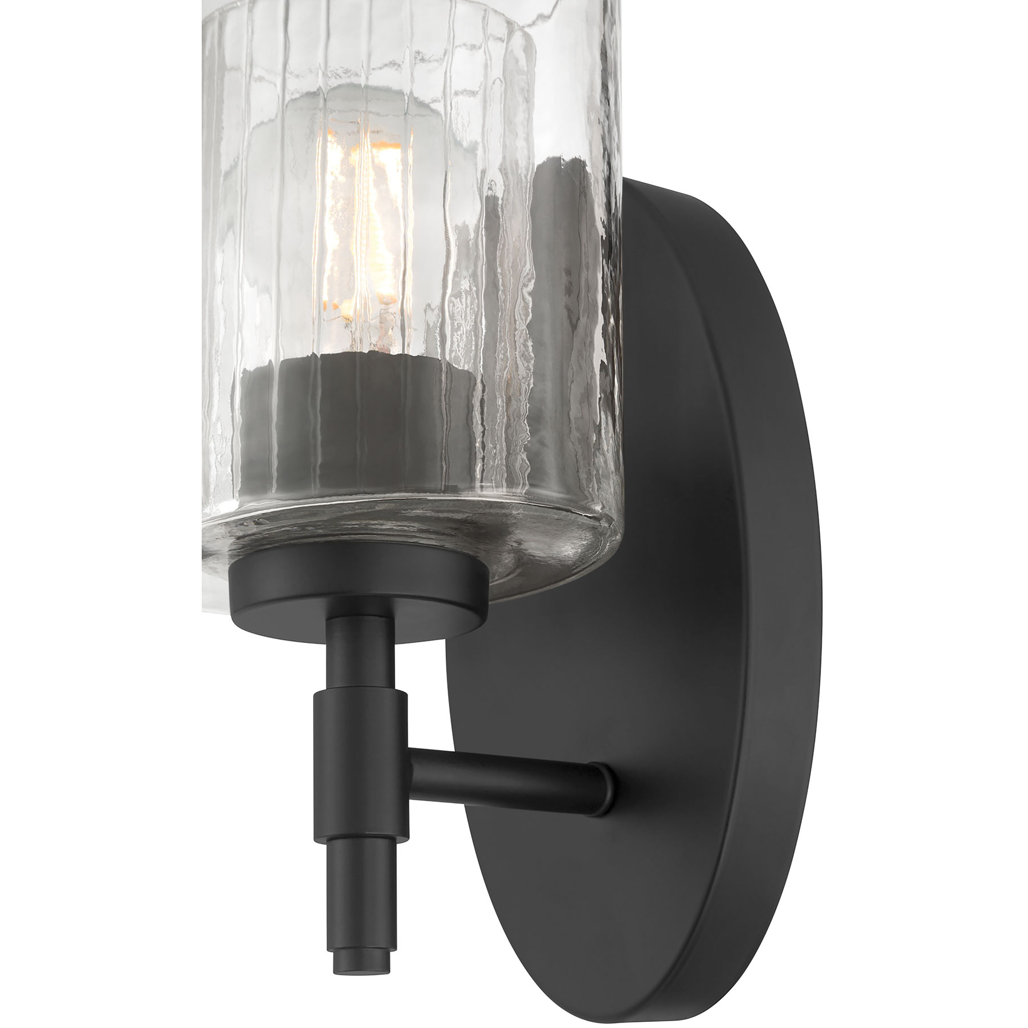 Solventa 1 Light 5.5 inch Matte Black Wall Sconce Wall Light