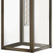 Max LED 25 inch Burnished Bronze Outdoor Wall Mount Lantern, Large