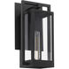 Marco 1 Light 15 inch Textured Black Outdoor Wall Lantern