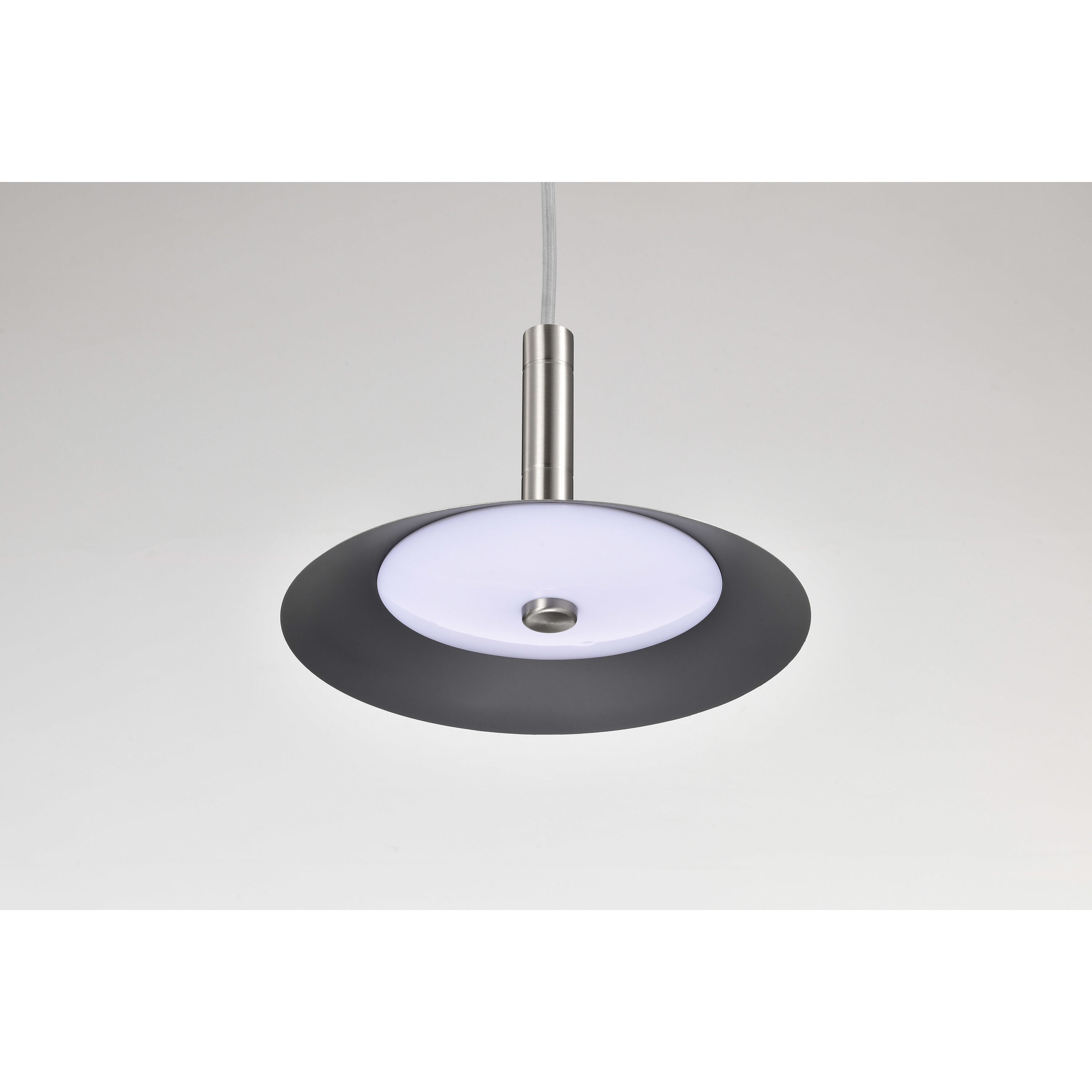 Corrine LED 9.88 inch Brushed Nickel Pendant Ceiling Light