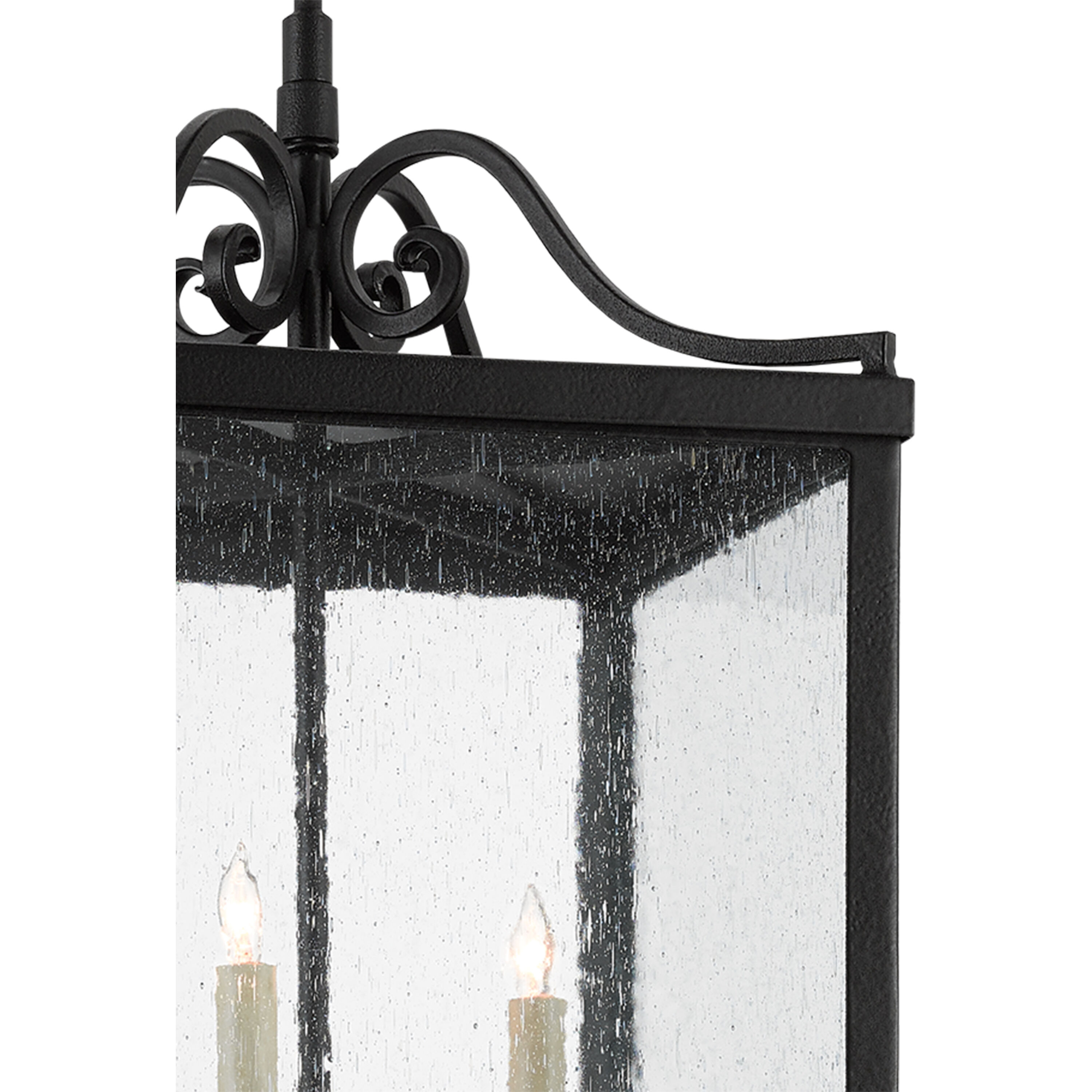 Giatti 3 Light 16 inch Midnight Outdoor Hanging Lantern, Large