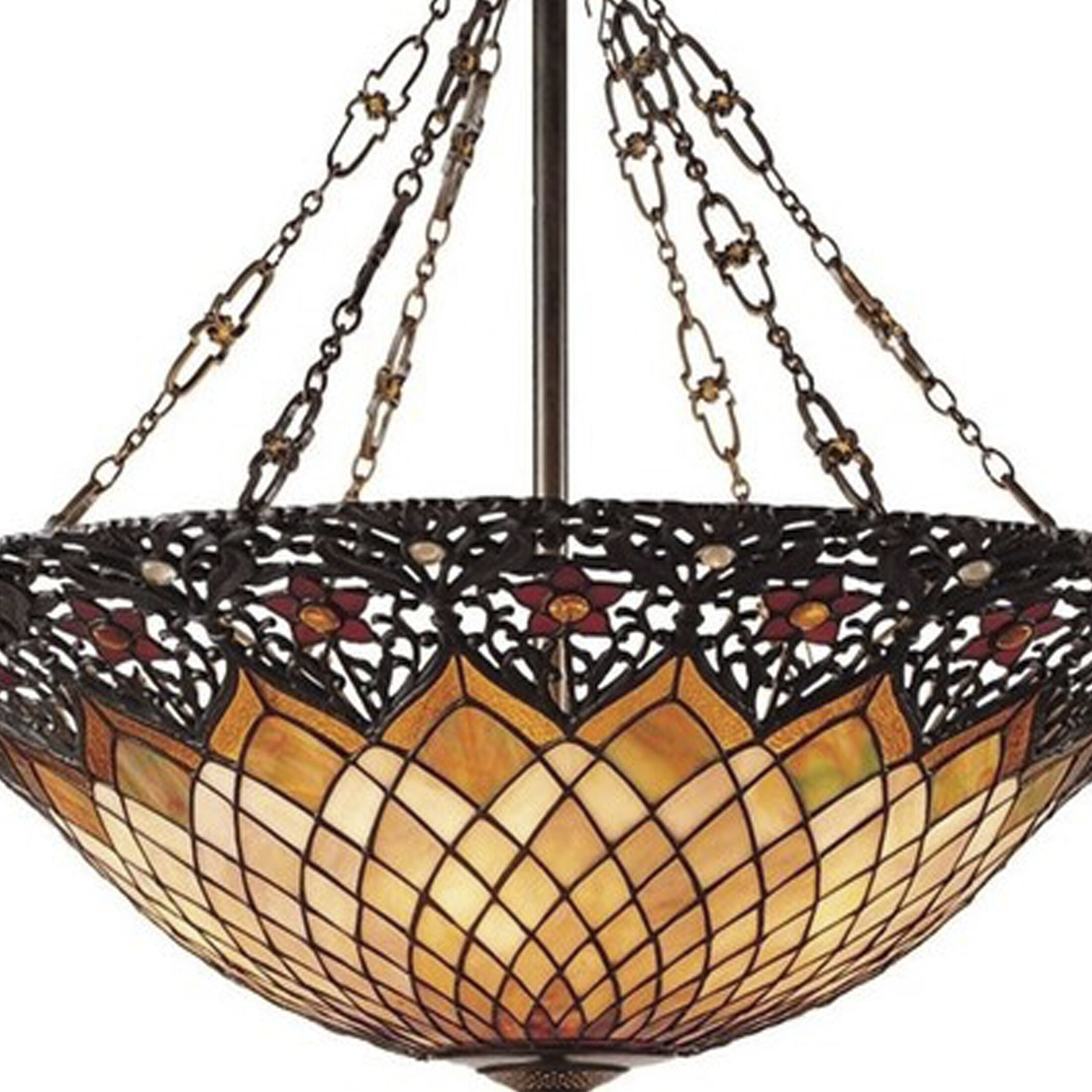 Quoizel 6 Light Adriana Pendant Vintage Bronze TF1901VB