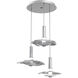 Cumulus LED 27 inch Classic Silver Multi-Pendant Ceiling Light