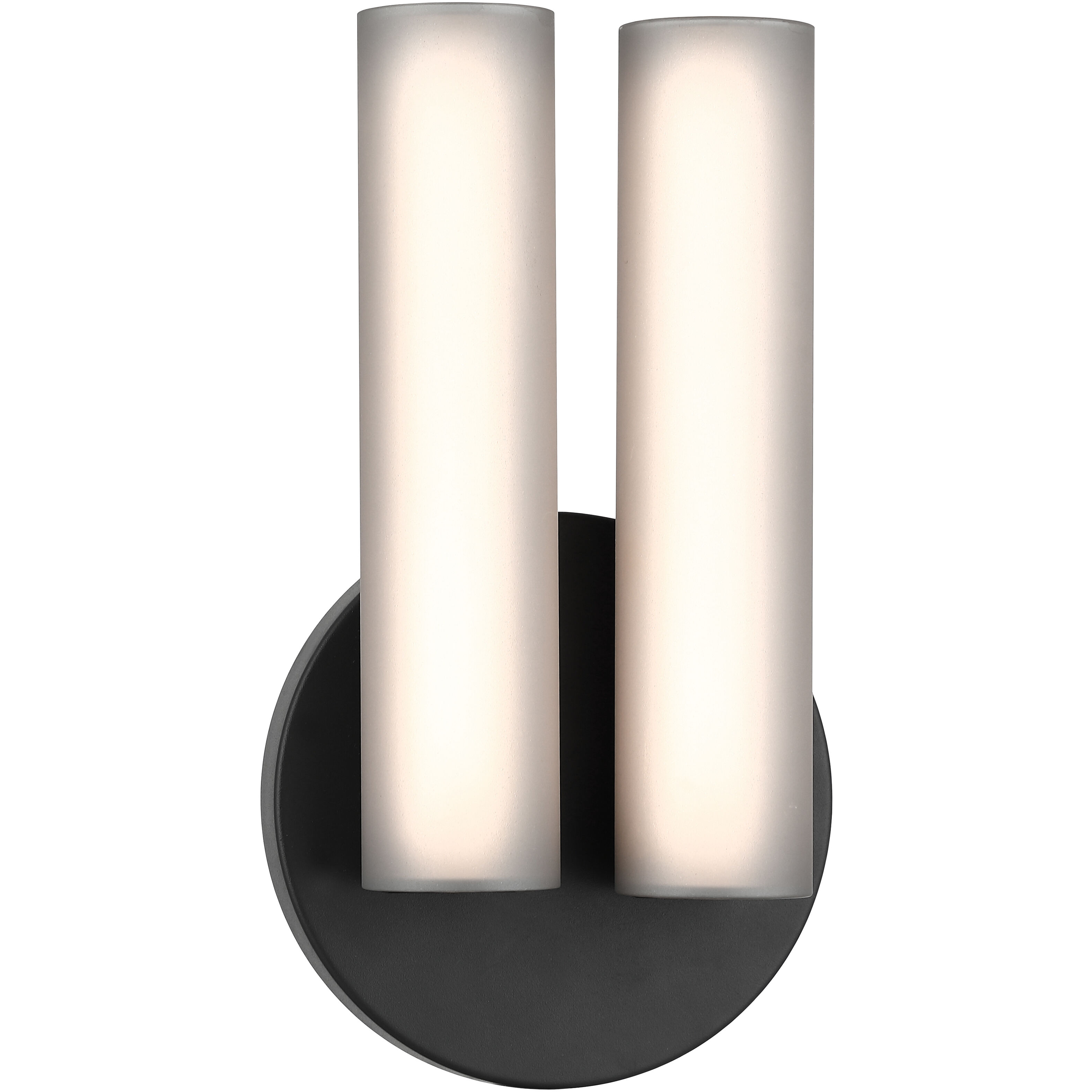Axis LED 6.63 inch Matte Black Wall Sconce Wall Light
