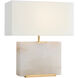 Ian K. Fowler Matero 22 inch 15.00 watt Alabaster Table Lamp Portable Light, Medium