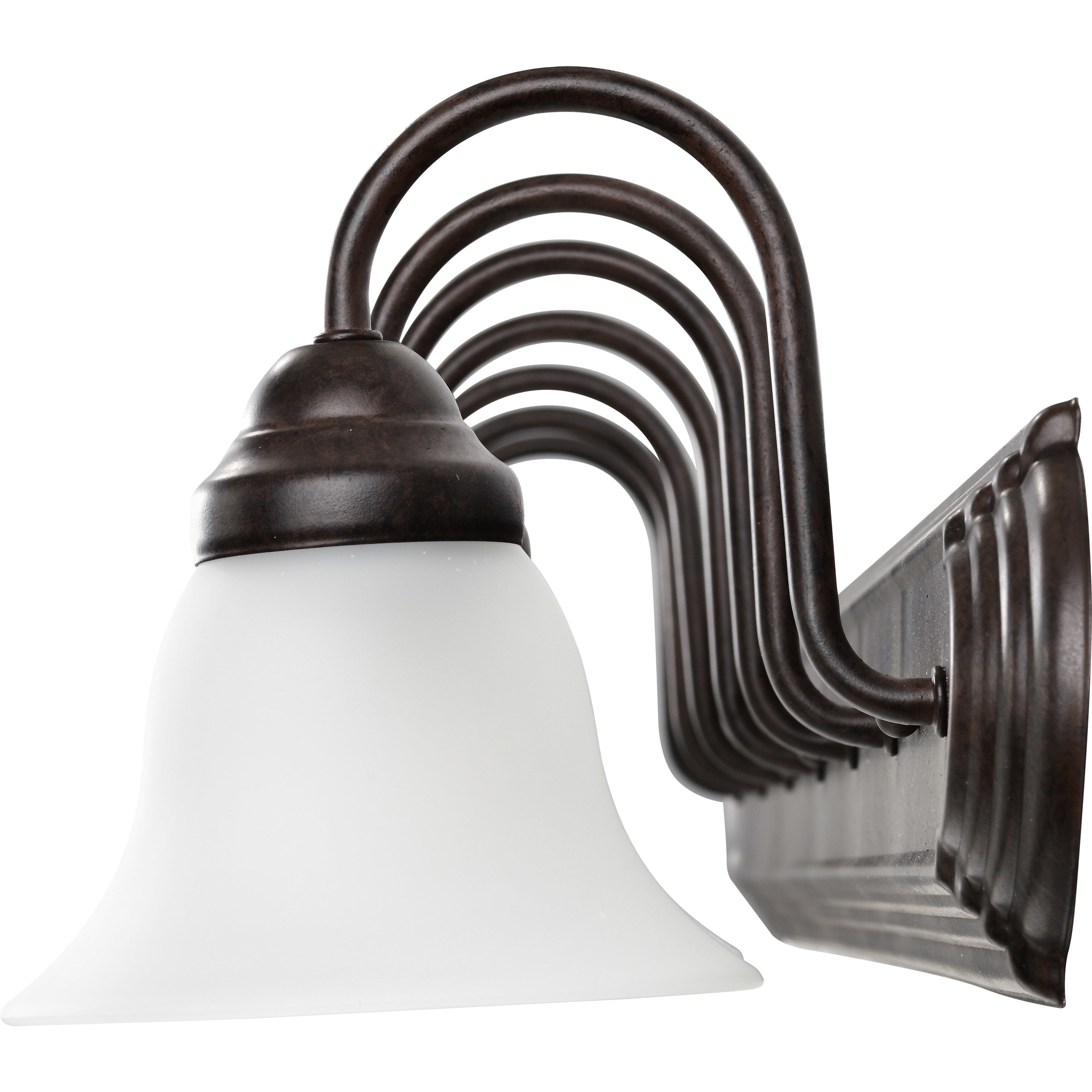 Ballerina 7 Light 48 inch Mahogany Bronze Vanity Light Wall Light