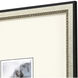 Abstract Gray and Blue and Pink and White Framed Art