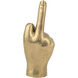 The Finger Antique Brass Decorative Object