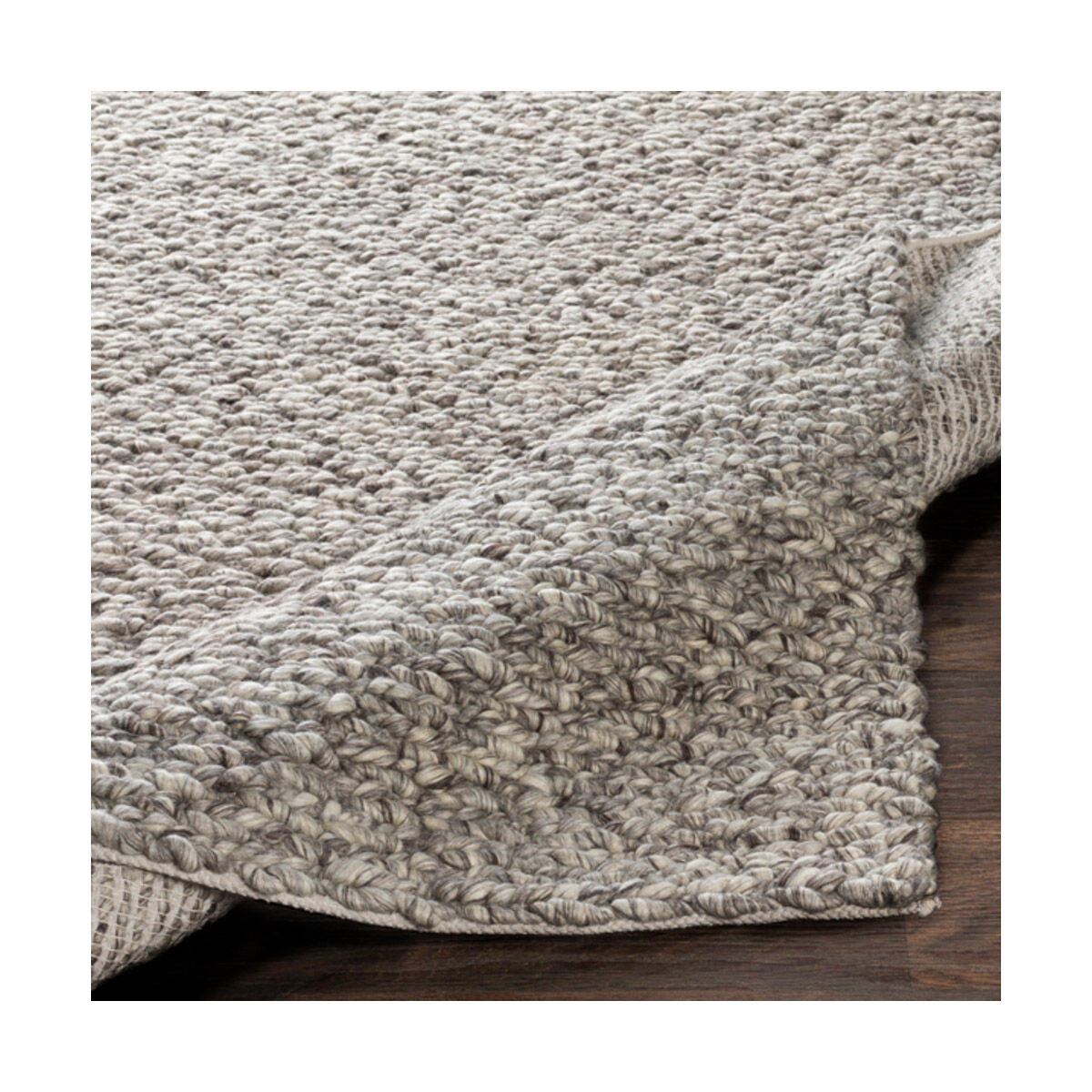 Kapara 36 X 24 inch Dark Brown/Cream Rugs, Rectangle