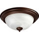 Fort Worth 2 Light 13.50 inch Flush Mount