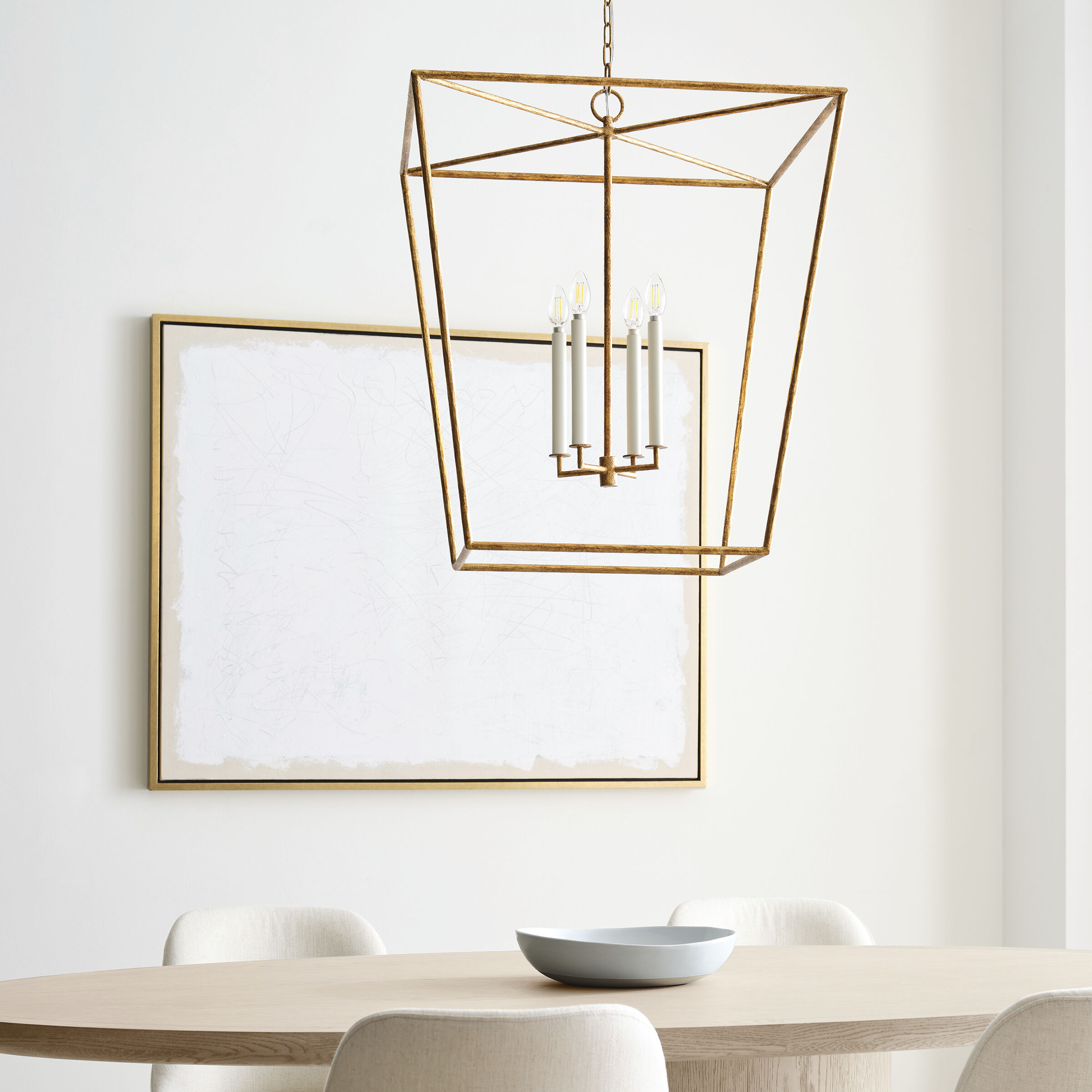 ED Ellen DeGeneres Viota Pendant Ceiling Light in Casted Gild