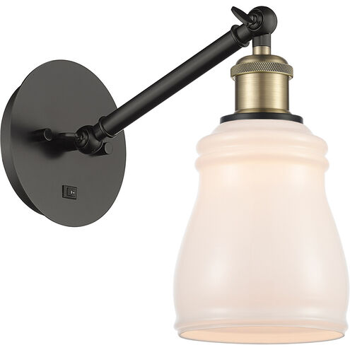 Ballston Ellery 1 Light 5 inch Black Antique Brass Sconce Wall Light