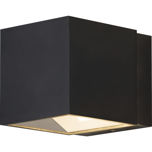 Pandora LED 5.9 inch Black Wall Sconce Wall Light