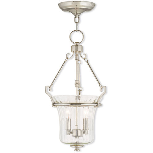 Cortland 2 Light 11 inch Polished Nickel Pendant Ceiling Light