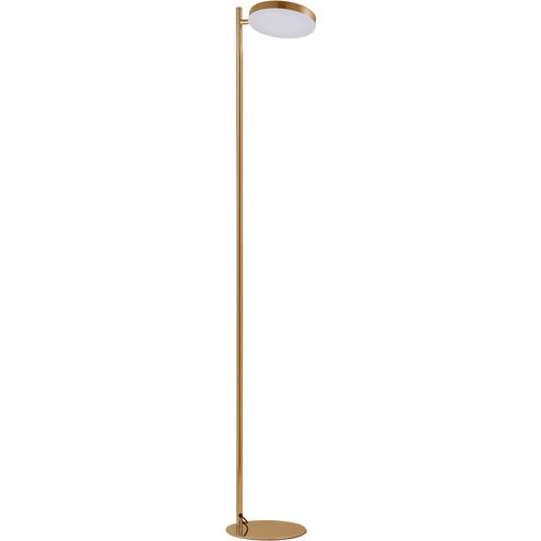 Fia 60.5 inch 30.00 watt Aged Brass Floor Lamp Portable Light