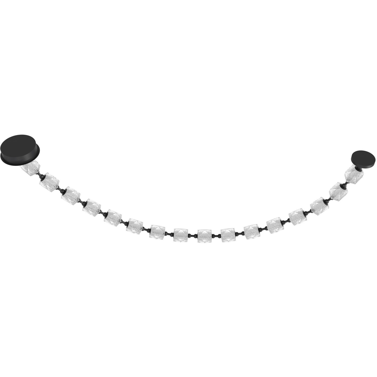 Beluga LED 13 inch Black Pendant Ceiling Light