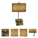 Fishing 31 inch 150 watt Cast Bronze and Faux Wood Table Lamp Portable Light