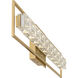 Dazzle LED 33.25 inch Soft Gold Bath Light Wall Light, Large