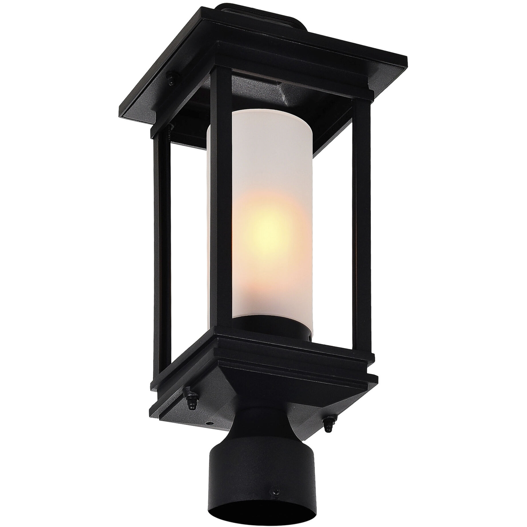 Granville 1 Light 17.5 inch Black Outdoor Lantern Head
