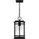 McAlister 1 Light 16 inch Earth Black Outdoor Wall Lantern