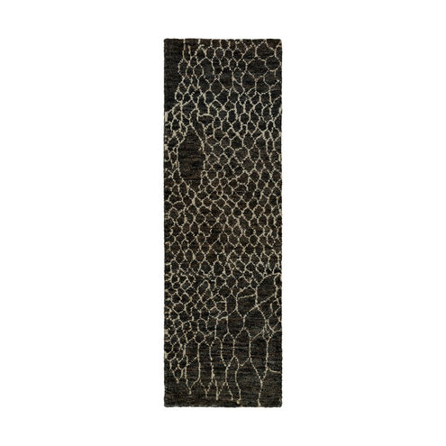 Bjorn 36 X 24 inch Black/Khaki/Dark Brown/Ivory Rugs, Jute