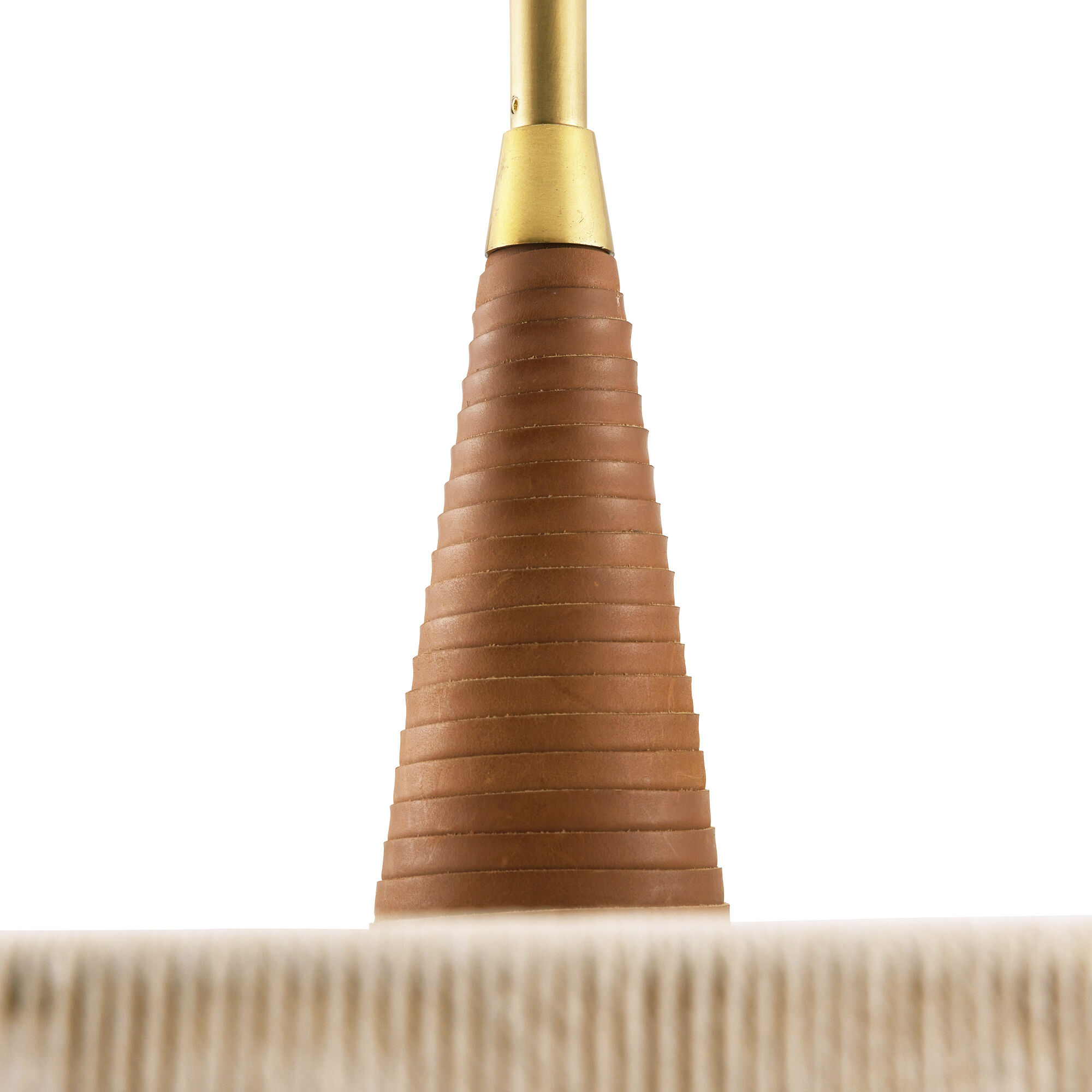 Middlebury 6 Light 28.5 inch Natural and Antique Brass Pendant Ceiling Light